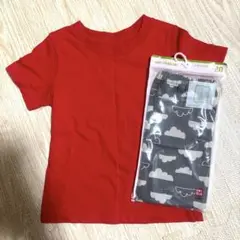 ユニクロ　レギンス80 Tシャツ90 セット