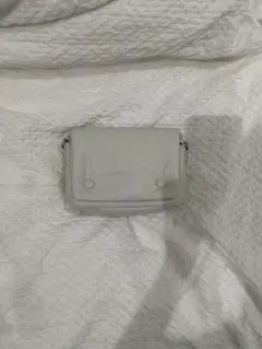 H&M ホワイト ショルダーバッグ