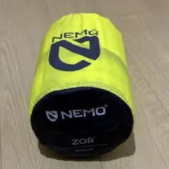 【即購入OK】NEMO ゾア ショートマミー&ポンプサック UL R値2.7 エアマットが苦手な方にオススメ！ NEMO“ZOR SHORT MUMMY