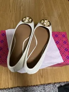 トリーバーチ メッシュシューズ 白