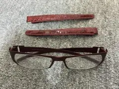 LESS THAN HUMAN レスザンヒューマンのステンレス製メガネ