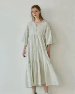 stripe tiered one piece（ollun）きりまる　オルン