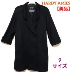 【美品】HARDY AMIES カシミヤ ロングコート ロンドン 90s