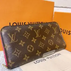 【極美品】 ルイヴィトン ポルトフォイユ アンソリット モノグラム ローズ