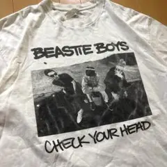 BEASTIE BOYS ビースティボーイズ バンド Tシャツ ホワイト L