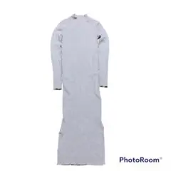 【美品❤️】ワンピース ネックワンピ ベージュ 可愛い おしゃれ 上品 カット