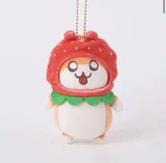新品クソハムちゃんむにゅぐるみマスコットいちごぬいぐるみ