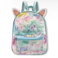 シャカシャカ ゆめかわ リュック ブルー 猫耳 プライズ