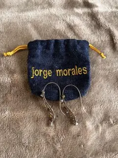jorge morales ホルヘモラレス　ピアス　パープル
