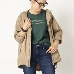 Deuxieme Classe フルジップブルゾン ベージュ