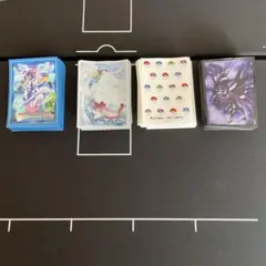 ポケモンカード　デッキシールド各60枚まとめ売り　匿名配送