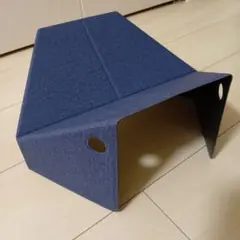 折りたたみカバン置き ダークブルー