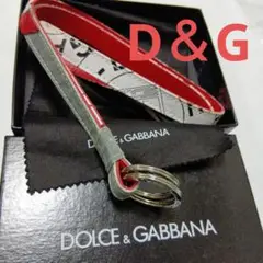 DOLCE & GABBANA レザーキーリング