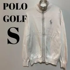POLO GOLF ジャケット　ポロゴルフ　刺繍ロゴ　ブルゾン　S