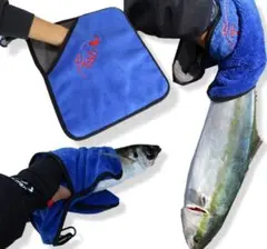 簡単に魚が掴める 魚の匂い軽減 絞め時最適 魚つかみ 釣り道具