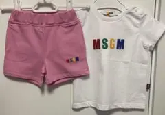 MSGM Tシャツ　パンツ　セットアップ　新品未使用　タグ付き