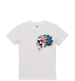 ハイクオリティー Tシャツ バイカー　ゴースト　クール