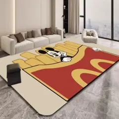 ミッキーマウス フライドポテト ラグ