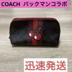 コーチ（coach）長財布:パックマンコラボ【公式】pacman コーチ パックマンコラボ ラウンドファスナー 長財布 偽物