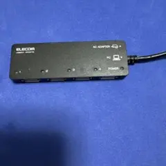 ELECOM 4ポート USBハブ U2H-EG4SBK