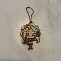 スプラトゥーン サンリオキャラクターズ ラバーキーホルダー イイダ