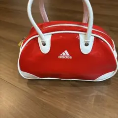 adidas レッド ハンドバッグ