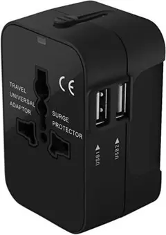 変換プラグ ケース付き 全世界対応 同時充電可能