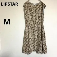 LIPSTAR M 花柄カットソー リバーシブル ワンピース 半袖