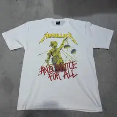 845 BW XL Metallica Tシャツ ホワイト グラフィック
