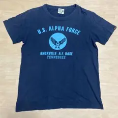 ALPHA M アルファ Tシャツ 世田谷ベース 軍物 エアフォース