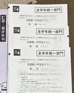 2025年最新】全国統一中学生テスト 全学年部門の人気アイテム