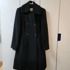 ハロッズ ロングコート ブラック
