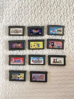 ゲームボーイアドバンス ソフト まとめ売り