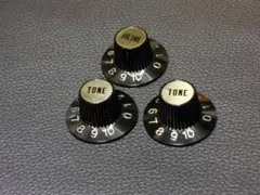 ソンブレロノブ ミリ ゴールド 逆文字 3個 volume tone ギター