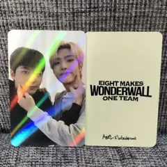 ATEEZ wonderwall ホログラムユニットトレカ ミンギ ジョンホ②