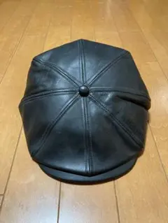 At Last ＆ Co アットラスト　キャスケット　HORSE HIDE 黒 At Last ＆ Co アットラスト/BUTCHER PRODUCTS DRESS CAP