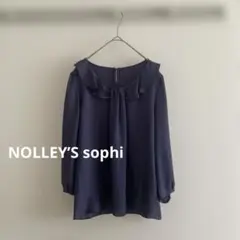 NOLLEY’S sophi フリルプルオーバー ブラウス　サイズ38