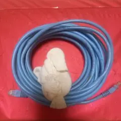 青色 LANケーブル RJ-45