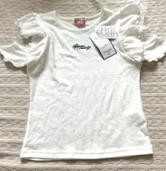 新品　しまむら　Ricca ricca フリル Tシャツ 150