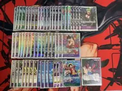 ワンピースカード　緑紫ルフィ　構築済みデッキ　ガチ構築　デッキパーツ