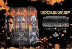 DGK ターミネーター 2 限定 コラボ デッキ 8.0 スケートボード
