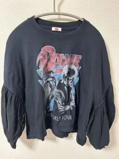 BOWIE 1972 WORLD TOUR Tシャツ Lサイズ ブラック