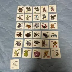 ポケモンパン キャラデコシール 31枚セット
