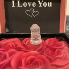 天然石　置物　水晶　大仏様