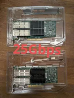 2枚セット　Mellanox ConnectX-4 cx4121a　sp333