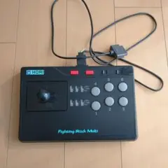 ジャンク品HORI ファイティングスティックマルチ スーパーファミコン用
