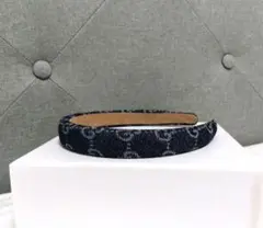 GUCCI グッチ デニム カチューシャ