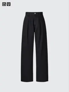 完売品 デニムタックパンツ UNIQLO XLサイズ
