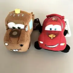 ディズニー ぬいぐるみセット ライトニング・マックィーンとメーター