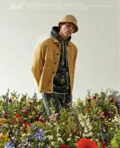 kith floral ボタニカル柄　フーディ